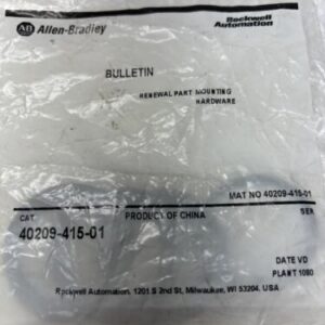 **Allen Bradley Renewal Part Mounting Hardware 40209-415-01 Fast Shipping # - Image 5