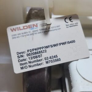*PREOWNED* Wilden P2/PKPPP/WFS/WF/PWF/0400 PF Double Diaphragm Pump + Warranty! - Image 3