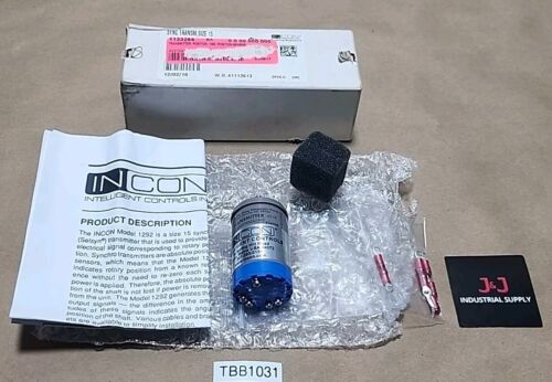 *NEW* Moog Model 1292 Synchro Transmitter 15-NKG-21MAZS/F993 Size 15 + Warranty! Main Image