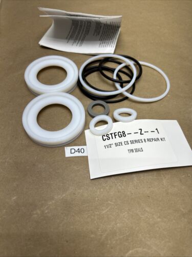 PBM CSTFG8-Z-1 CSTFG8 Z 1 SIZE 1-1/2" CS TFM VALVE REPAIR KIT NNB + Warranty Main Image