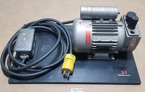 *PREOWNED* Becker ABF63/2B-7RQ Vacuum Pump 0.29Hp 115V 60Hz 3320Rpm + Warranty! Main Image
