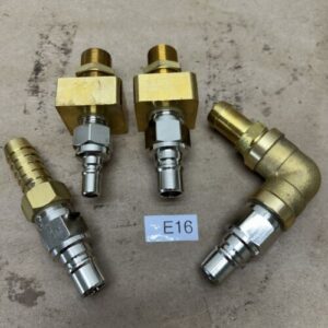 (4) ASSORTED NNB STAUBLI RMI Hydraulic Fittings Fast Shipping! + Warranty - Image 1