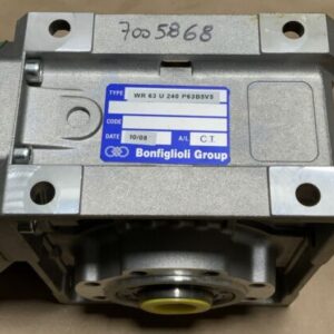 NEW NO BOX- Bonfiglioli Gear Reducer WR63U240P63B5V5 240:1 1800/7.5RPM WARRANTY! - Image 8
