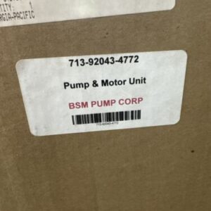 New BSM Pump Corp 713-92043-4772 Motor And Pump .5Hp 208-230/460V Warranty 🇺🇸 - Image 2