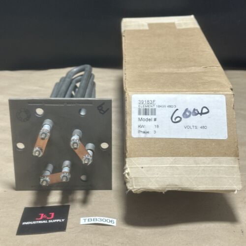 NEW OPEN BOX Sussman 39183F Boiler Element 18kW 480/3 || FAST SHIPPED & WARRANTY Main Image