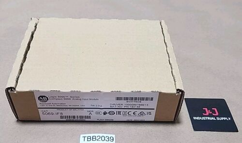 *NEW SEALED* Allen-Bradley 5069-IF8 /A Compact 5000 Input Module + Warranty! Main Image