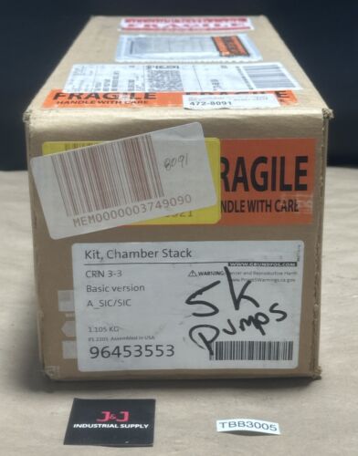 FACTORY SEALED- Grundfos Chamber Stack Kit 96453553 CRN3-3 Basic A_SIC/SIC 🇺🇸 Main Image