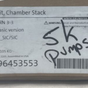 FACTORY SEALED- Grundfos Chamber Stack Kit 96453553 CRN3-3 Basic A_SIC/SIC 🇺🇸 - Image 2