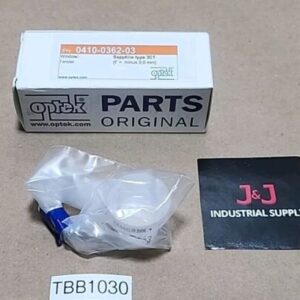 *NEW* GENUINE Optek 0410-0362-03 Sapphire Sight Glass 3CT F=min 9.0mm + Warranty - Image 1