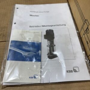 *NEW* KSB Movitec VSF4/12 B High Pressure InLine Pump 4.76m3/h 129m 4kW 400/690V - Image 9