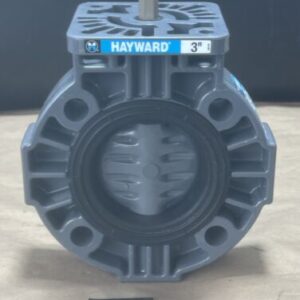 NEW SURPLUS- Hayward 3" Butterfly Valve Body PVC Disc PVC Stem 316SS Liner EPDM - Image 1