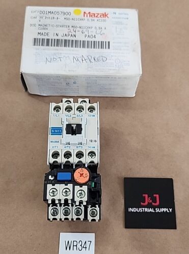 *NEW* Mitsubishi MSO-N11CX-KP Magnetic Contactor & Overload Relay 100V +Warranty Main Image