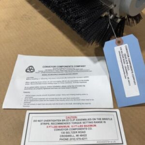 *NEW* Conveyor Components 36” Conveyor Brush HS Helically Shaped Rotary Brush - Image 4