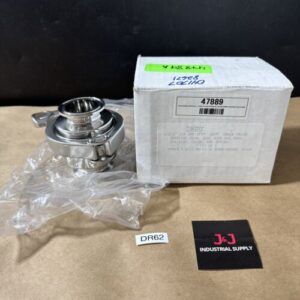 New DFT Sanitary Check Valve 2106EP QC 1-1/2" 150CWP 316L Vert Flow Warranty - Image 1