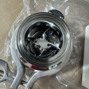 New DFT Sanitary Check Valve 2106EP QC 1-1/2" 150CWP 316L Vert Flow Warranty - Image 5
