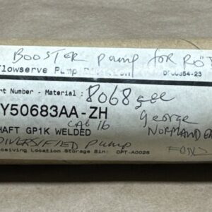 BRAND NEW SURPLUS- Flowserve CY50683AA-ZH Booster Pump Shaft GP1K Welded 🇺🇸 - Image 2