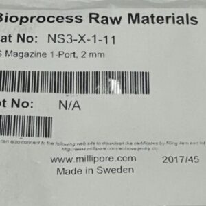 BRAND NEW SEALED- Millipore NS3-X-1-11 NS Magazine 1-Port, 2mm || WARRANTY! 🇺🇸 - Image 3