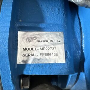 New MP Pumps MP22737 2-1/2"x2" NPT 300GPM 5HP 208-230/460V Warranty 🇺🇸 - Image 2