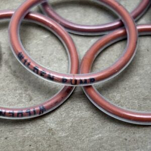 WILDEN O-RING, 1” ENCAPSULATED SILICONE, LOT OF 34 FAST SHIPPING! + WARRANTY - Image 2