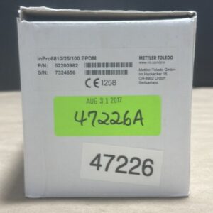 NEW IN BOX- METTLER TOLEDO 52200982 INPRO6810/25/100 EPDM PH Sensor + WARRANTY! - Image 2