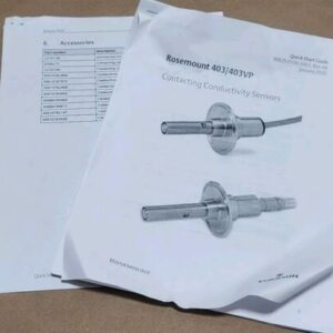 *NEW* Emerson Rosemount 403-11-21-50-CC-MC Conductivity Sensor 250Psi + Warranty - Image 8