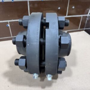 *NEW* Kerkau Flange Assembly 4 900# WN ORIF RF XH A105 w/.75 Side Taps - Image 2