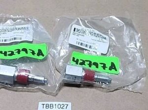 *NEW* [2] Swagelok SS-QC6-D-6PF Quick Connect Stem W/ Valve 316SS + Warranty! - Image 1