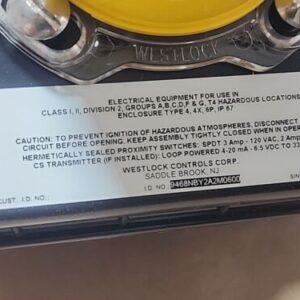 *NEW* Westlock Controls 9468NBY2A2M0600 Accutrak Rotary Actuator ๐บ๐ธ + Warranty - Image 4