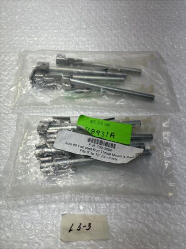 ** New In Factory Bag Size 0 Fan Inlet Rod Throat Mount QYT 8 Fit 8” To 12” Fan# Main Image