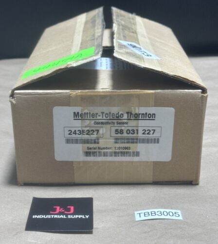 NEW OPEN BOX Mettler Toledo Thornton 243E227 Conductivity Sensor 58-031-227 🇺🇸 Main Image