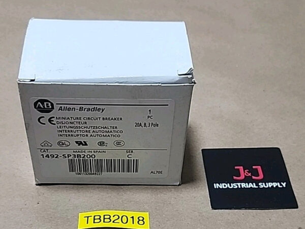*NEW* Allen-Bradley 1492-SP3B200 /C Mini Circuit Breaker 20A,B,30 + Warranty! Main Image