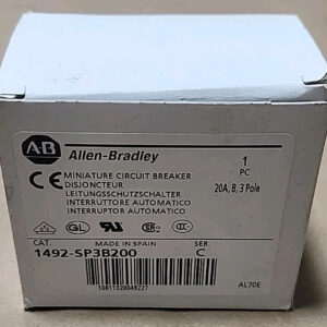 *NEW* Allen-Bradley 1492-SP3B200 /C Mini Circuit Breaker 20A,B,30 + Warranty! - Image 6