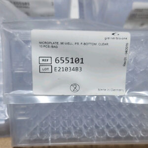 *NEW* [150] Greiner Bio-One 655101 Clear Polystyrene 96 Well Microplate Warranty - Image 3