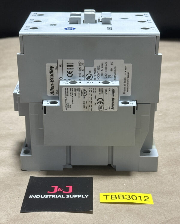 NEW SURPLUS- Allen Bradley 100-C60*00 Ser B 60A 3-Pole Contactor || WARRANTY🇺🇸 Main Image