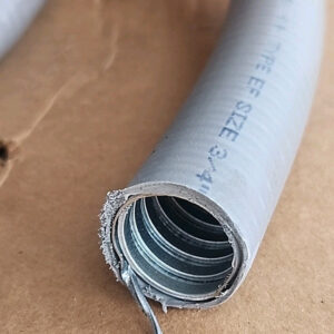 *NEW* Liquatite 4JC60 Flexible Conduit Liquid Tight 50Ft 3/4" Gray + Warranty! - Image 4