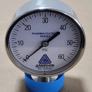 *NEW* Anderson EM069011621321A1000 Pharmaceutical Series Gauge 0-60Psi +Warranty - Image 2