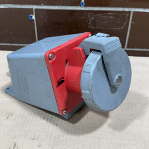 Hubbell 4100R7W Watertight Pin and Sleeve Receptacle 100A 480VAC ~ Warranty - Image 5