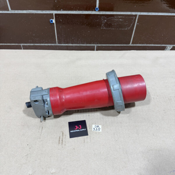 Hubbell 4100P7W Watertight Pin and Sleeve Plug 100A 480VAC ~ Warranty Main Image
