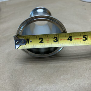 Stainless Steel Sanitary 5" X 3 1/2" X 2 1/2 NNB Fast Shipping! + Warranty - Image 4