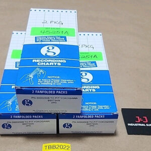 *NEW* [3 BOXES] Yokogawa Chart Recording Paper For B9573AN 2PD + Warranty! - Image 1