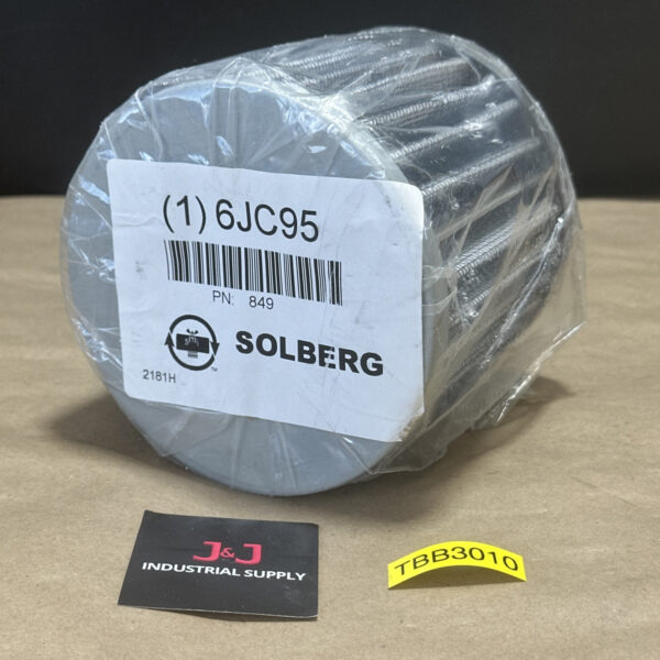 BRAND NEW FACTORY SEALED- Solberg Filter 6JC95 P/N- 849 || FAST SHIPPED 🇺🇸 Main Image