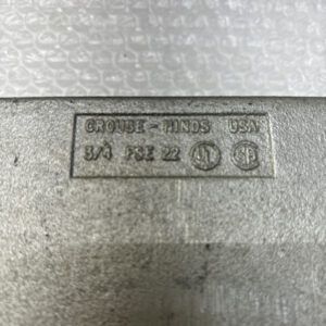** New Crouse-Hinds 3/4 FSE22 Cast Device Box Fast Shipping &Warranty# - Image 2