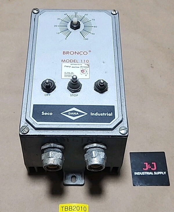 *PREOWNED* Seco Dana Bronco Model 110 Speed Potentiometer 🇺🇸 MADE + Warranty! Main Image