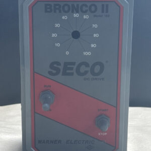 Warner Electric Seco DC Drive BRONCO II Model 160 115/230VAC 0-90/180V 🇺🇸 - Image 6