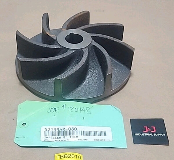 *NEW SURPLUS* Wemco 52139AR-080 Pump Impeller 8" 30199CD G022940 + Warranty! Main Image
