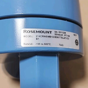*NEW* Rosemount 214CRWSMB1D3E0077SLAT1C3 Sensor PT100 -196 To 600°C + Warranty! - Image 7
