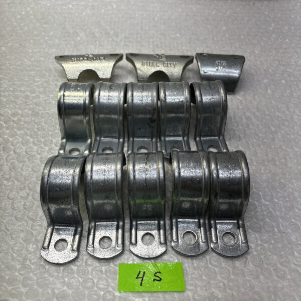 ** New (10) Steel City 1-1/2" Thinwall Conduit (1) 3/4” (2) 1 1/2” Beam Clamp# Main Image