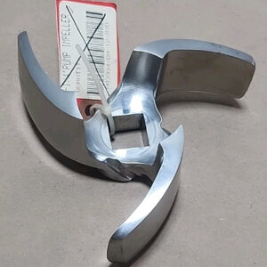 *PREOWNED* Tri-Clover 3 Vane Stainless Impeller 5-1/4” OD 3/4” Shaft + Warranty! - Image 5