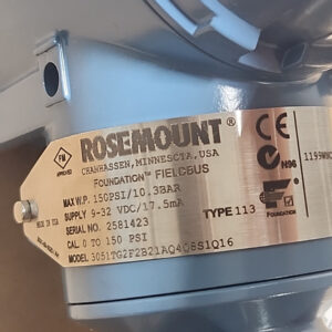 *NEW* Rosemount 3051TG2F2B21AQ4Q8S1Q16 Pressure Transmitter 9-32Vdc + Warranty! - Image 5