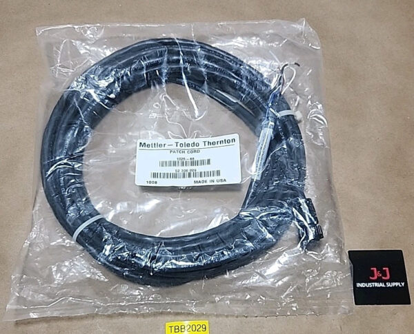 *SEALED SURPLUS* Mettler Toledo 58-300-029 Patch Cord 1025-66 🇺🇸 + Warranty! Main Image